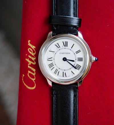 Cartier Ronde Must de Swiss Quartz Movement Sapphire Glass 29/40mm Watch